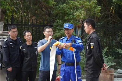 以練筑防 | 湘聯(lián)電纜大型消防演練圓滿(mǎn)完成！